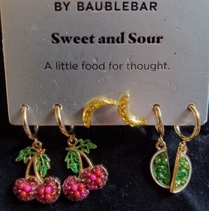 3/$30 SUGARFIX🍒 fruit 🍌earrings set